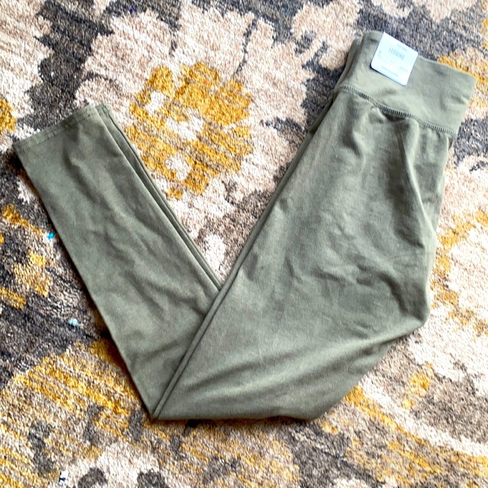 Aerie green leggings